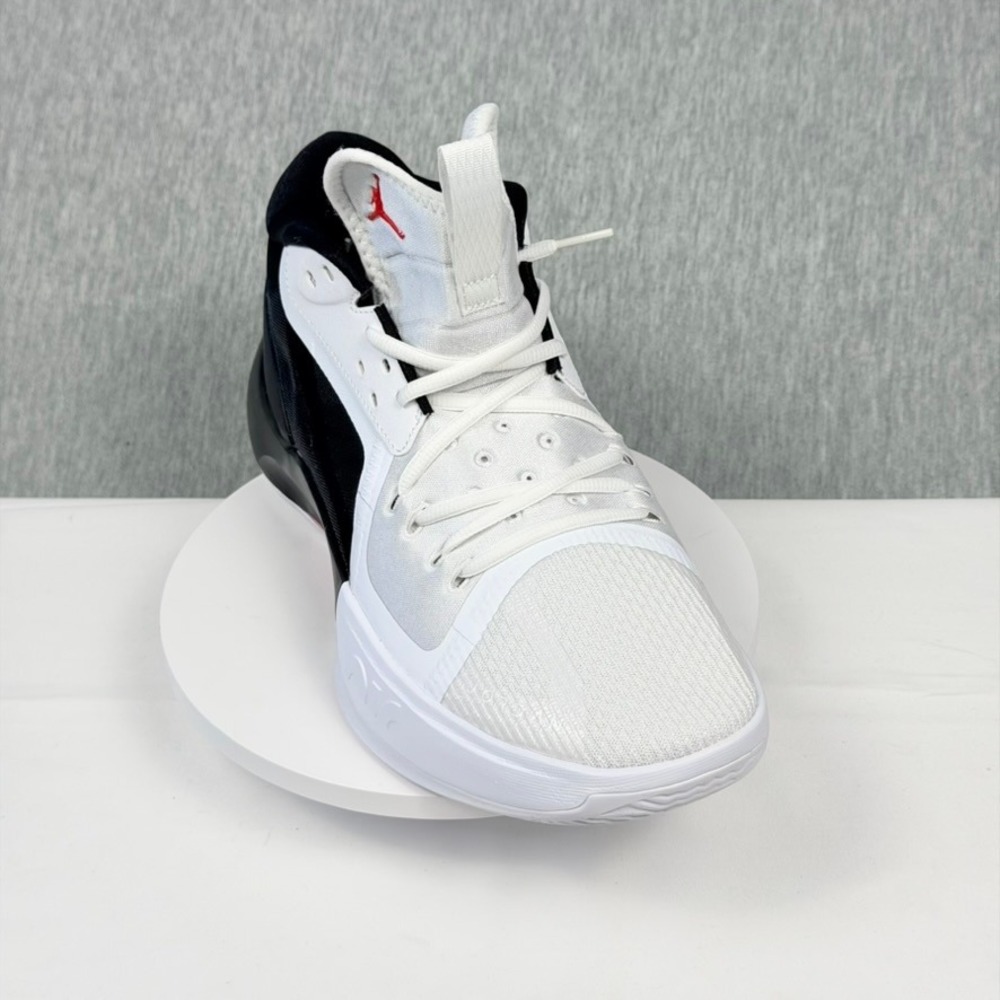 Jordan Zoom Separate Mens Basketball Shoes Black White Red DH0249-051 Size 11 - Picture 2 of 15
